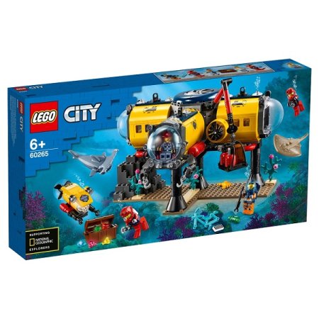 LEGO City Конструктор "Океан: исследовательская база" 6+