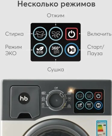 Игровой набор Happy Baby стиральная машина SPIN TIME