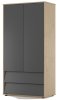 Incanto Шкаф Cambridge Max / цвет дуб-графит