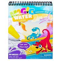 Qunxing Toys Развивающая книжка-раскраска на водной основе Динозавры / разноцветная					