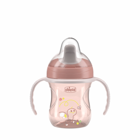 Поильник Chicco Training Cup 6м+, розовый 00006921150000