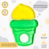 Крошка Я Прорезыватель силиконовый охлаждающий «Мороженое»