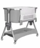 CRL-16402 Кроватка CARRELLO Aria 2в1  (Silver Grey)