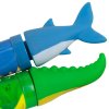 1toy Аквамания, водяная помпа в виде  акулы/крокодила, со стикером, 46 см