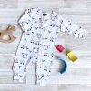 (м)Комбинезон Mjolk Sleep and Play Овечки,манжет. (р.56)