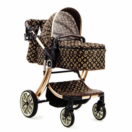 Bambini Moretti  Коляска 2 в 1 Vondoo, цвет / Луи Виттон (LV)