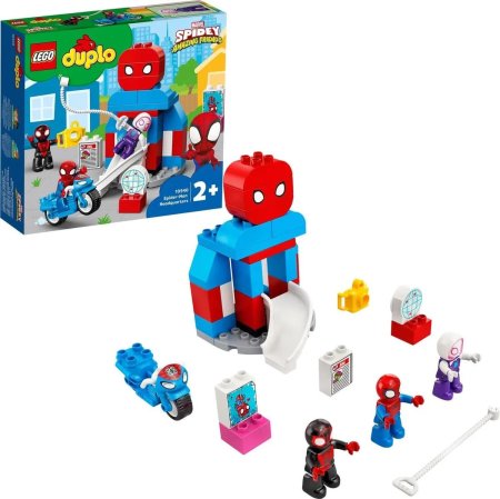 LEGO DUPLO Конструктор "Штаб-квартира Человека-паука", 36 элементов