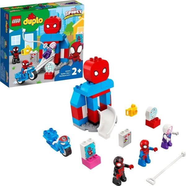 LEGO DUPLO Конструктор "Штаб-квартира Человека-паука", 36 элементов