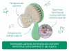 Roxi-kids Мягкая расческа-щетка и гребешок с ворс из овечьей шерсти / цвет мятный