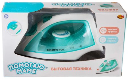 ABtoys Игрушка "Утюг с имитацией пара" из серии "Помогаю маме"