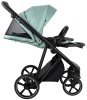 ROAN Коляска 2 в1 Sol короб+прогу.leather(Кожа,2мес) (Misti Mint/Grey/руч. Серый)