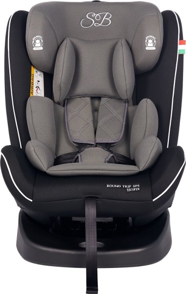Sweet Baby Автокресло  Round Trip SPS Isofix  /группа 0-1-2-3 /0-36 кг./ цвет Grey / Black