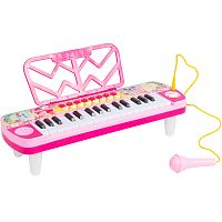 My Little Pony Игрушечный синтезатор c микрофоном / цвет розовый					
