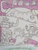 Книга Дед Морозябр: большая книга художника по обоям – внешний вид и детали