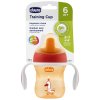 Chicco Чашка-поильник Transition Cup (полужесткий носик), 200 мл / цвет красный