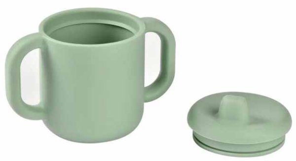 Beaba Поильник силиконовый Tasse D'Apprent Silic S / цвет green (мятный)