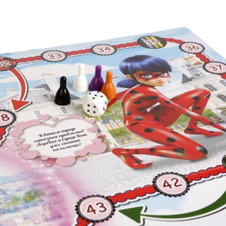 игрушка "Умка" Настольная игра-ходилка Леди Баг