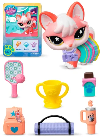 Игровой набор "Стиль", фигурка животного с аксессуарами, Лиса