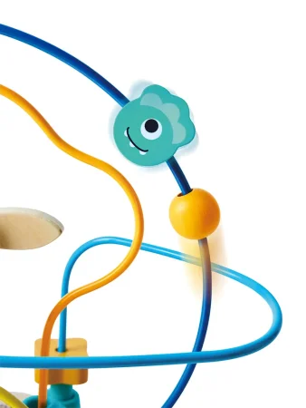 Hape Головоломка "Умняша" Галактический Лабиринт с бусинами 