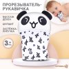 Крошка Я Прорезыватель для зубов «Панда», на липучке