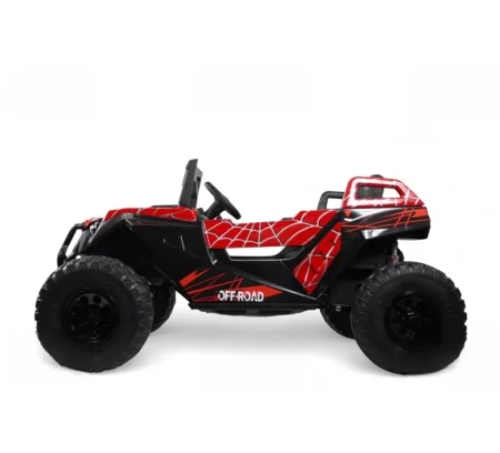 A707AA Электромобиль LUX NEW 4WD  (Красный Spider)