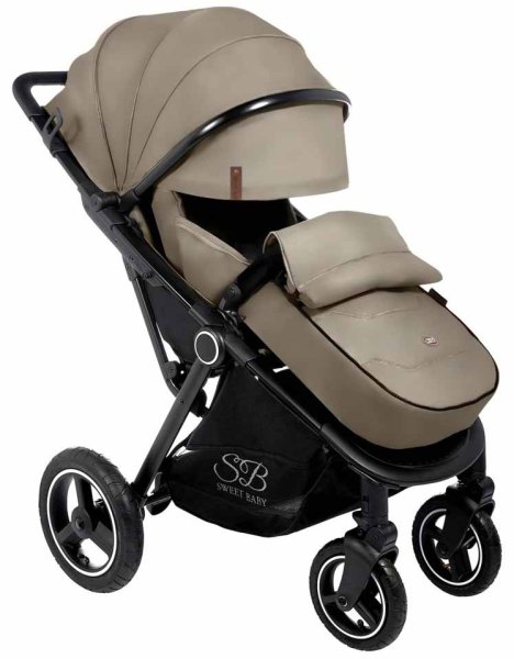 Sweet Baby Прогулочная коляска Suburban Compatto Air / Beige (бежевый)