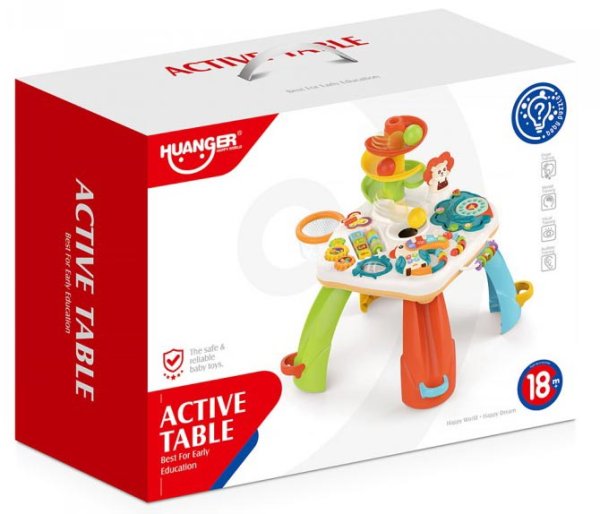Huanger Развивающий столик Занимательный лев
