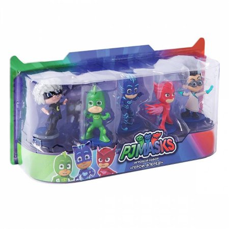 игрушка Игровой набор "Герои в Масках" PJ Masks / 5 шт / 8 см