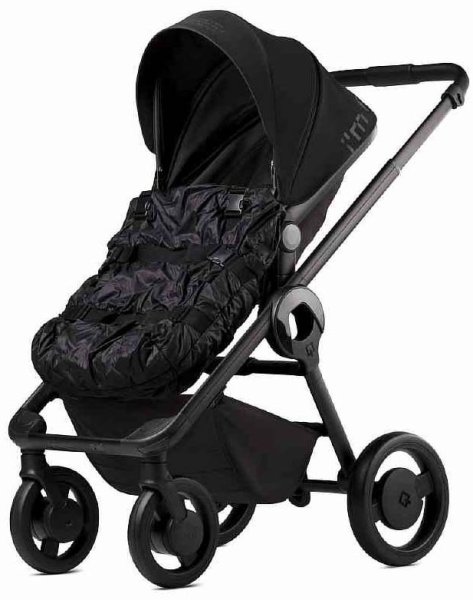 Anex Коляска 2 в 1 Quant / цвет metal (черный)