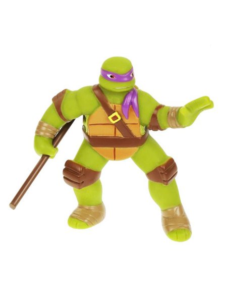 КАПИТОШКА Игрушка для ванны "донателло черепашки ниндзя" в сетке, в кор.96шт