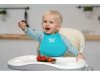 Roxy kids нагрудник мягкий с карманом для крошек/мятный