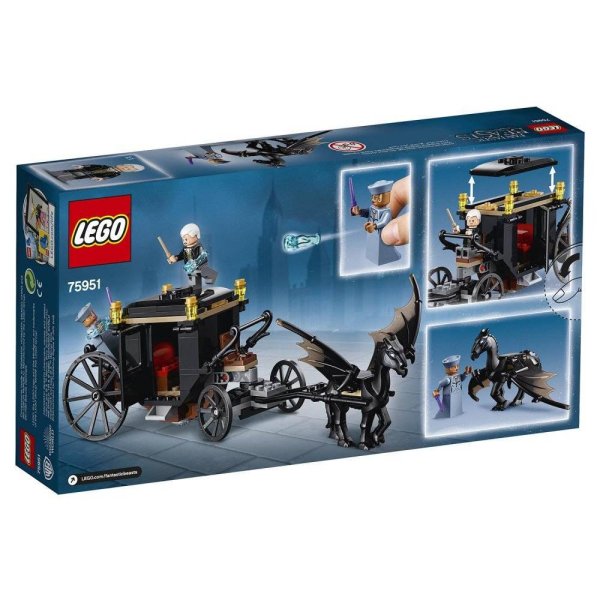 Lego Конструктор Гарри Потте Побег Грин-де-Вальда