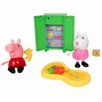 игрушка Peppa Pig игровой набор Пеппа и Сьюзи играют в игры