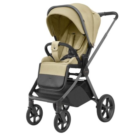 Коляска CARRELLO Ultra 2в1,Grey Metallic рама (Soft Beige)