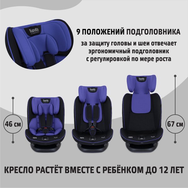 Nuovita Автокресло Maczione N123i-2 Isofix / цвет Blu/Синий