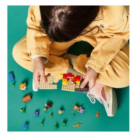 LEGO Конструктор Minecraft "Коралловый риф" 92 детали