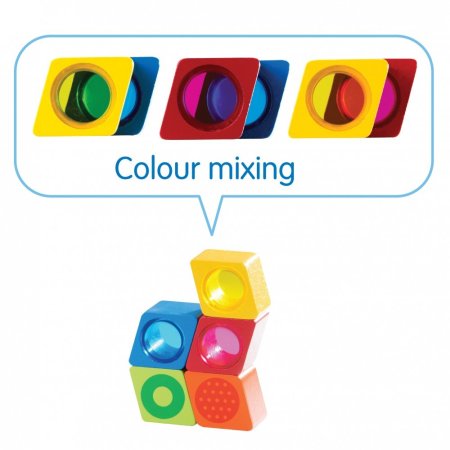 Wonderworld Деревянные радужные блоки "Чудеса"