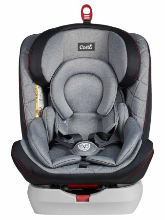 Farfello Автокресло детское 0-36 кг KBH303 Isofix / цвет Серо-чёрный
