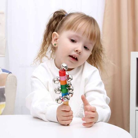 Лесная мастерская Музыкальная игрушка "Бубенцы радуга"