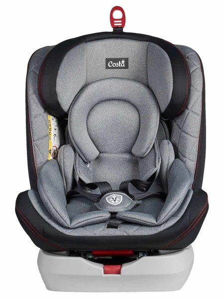 Farfello Автокресло детское 0-36 кг KBH303 Isofix / цвет Серо-чёрный