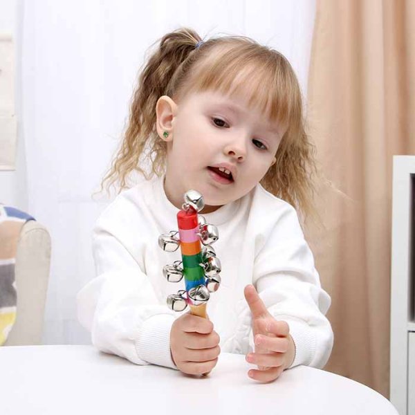 Лесная мастерская Музыкальная игрушка "Бубенцы радуга"