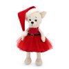 Orange Toys Мягкая игрушка Собачка Lucky Lili Рождество 25см