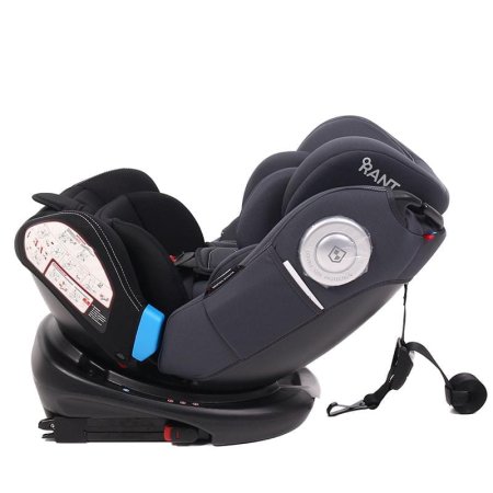 Rant Автокресло GT isofix Top Tether C05001 / цвет grey/black / серо-черный