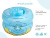 Roxy Kids Надувной дорожный горшок PocketPotty "Динозавр" / голубой