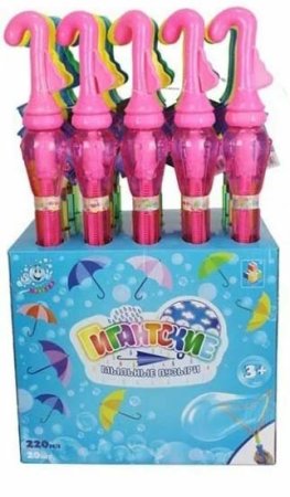 1Toy Гигантские мыльные пузыри Мы-шарики! "Зонтик"