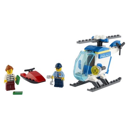 LEGO Конструктор City "Полицейский вертолёт", 51 деталь