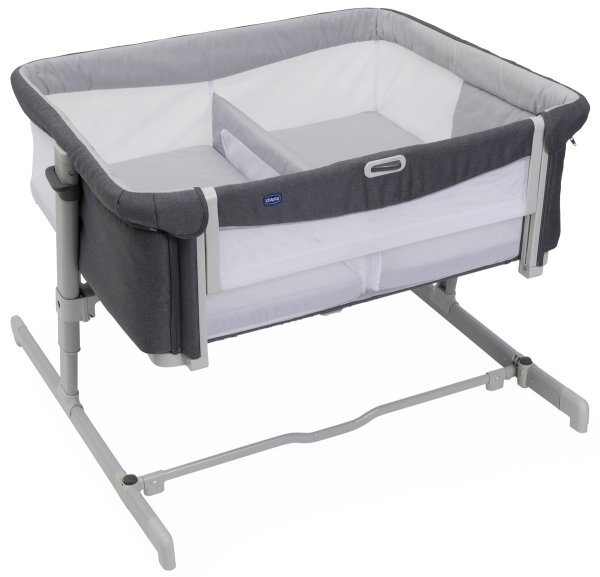 Chicco Кроватка NEXT2ME TWINS MAGNET GREY 
