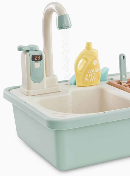 Happy Baby Игровой набор Wash and play / цвет olive (оливковый)