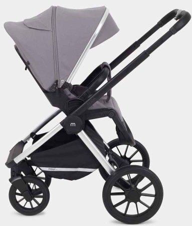 MowBaby Коляска 3 в 1 Tilda / цвет Black (черный)