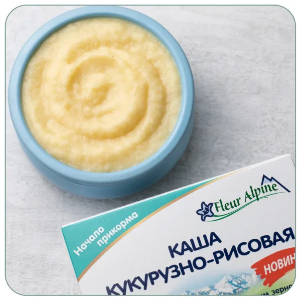 Fleur Alpine Каша безмолочная кукурузно-рисовая 175г с 5месяцев